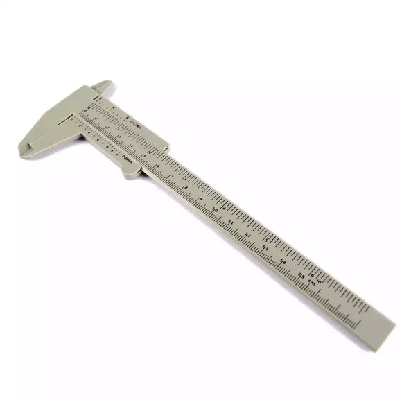 1Pc Plastic Tattoo Eyebrow Measure Ruler - Picture 2 of 5
